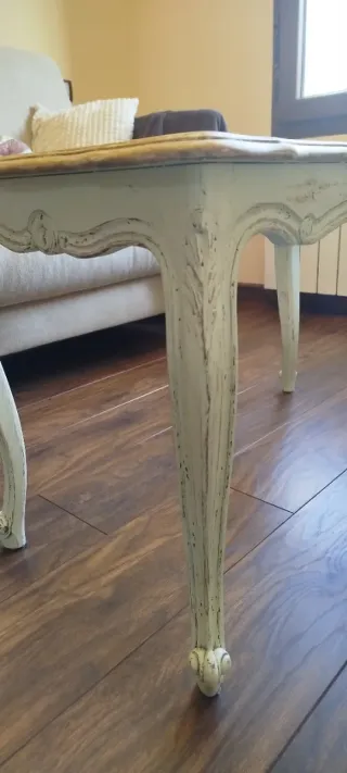 Mesa de centro estilo francés