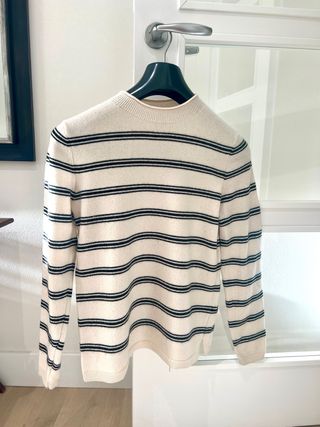 Jersey de cachemira con rayas
