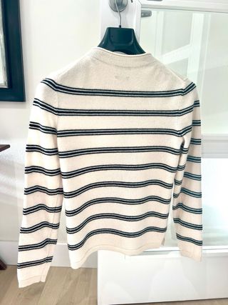 Jersey de cachemira con rayas