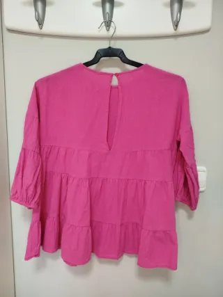 Blusa fucsia Shein