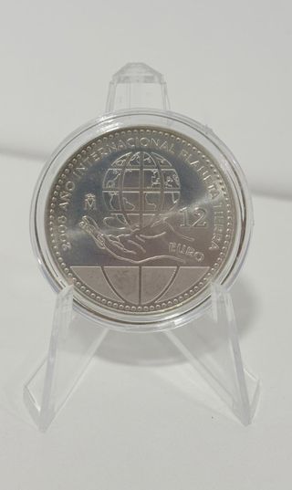 Moneda 12€ España 2008.