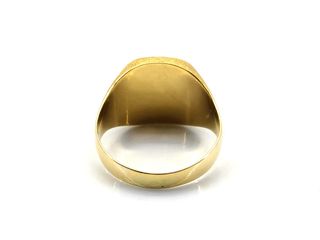E1805176-5 Anillo Oro 18k con Zafiro Azul