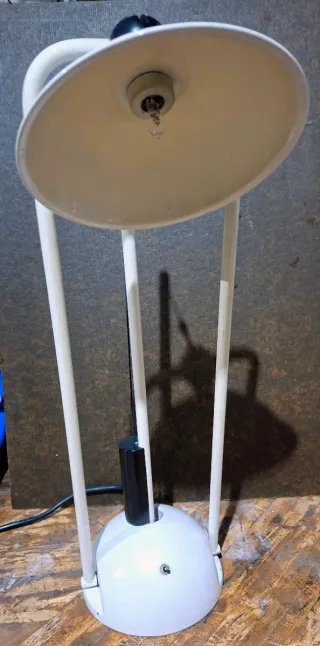 Lampada scrivania alogena vintage