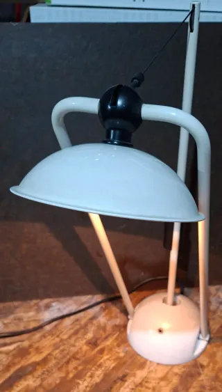 Lampada scrivania alogena vintage