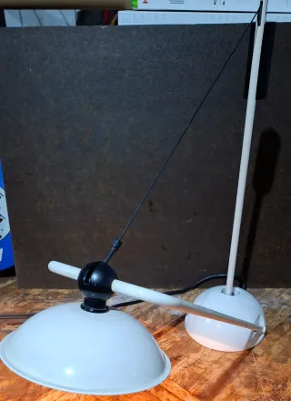 Lampada scrivania alogena vintage