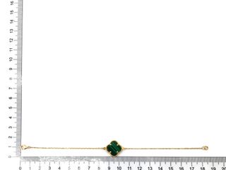 E1792222-31 Pulsera Oro 18k Con Malaquita