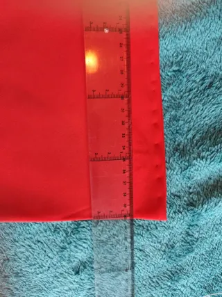 Mantón de Manila Rojo para niñas