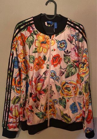 Chaqueta Adidas floral multicolor