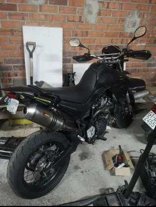 Yamaha XT 660 X Supermotard Negra