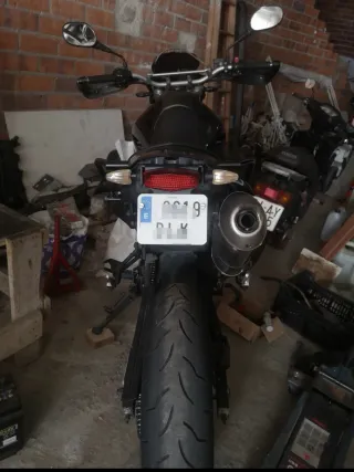 Yamaha XT 660 X Supermotard Negra