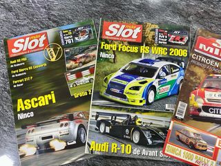 Lote revistas slot con anuario en perfecto estado