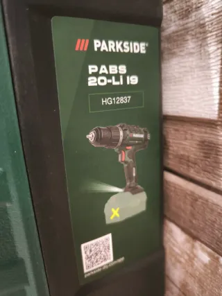 Atornillador Parkside 20V (sin batería)