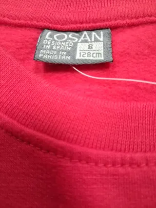 Sudadera roja Stay Punk