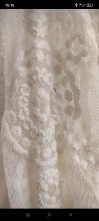 Vestido de Comunión Niña Blanco Encaje