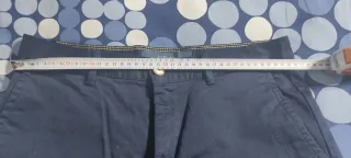 Pantalón corto Zara azul hombre