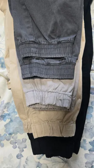 Lote 4 Pantalones Jogger Zara