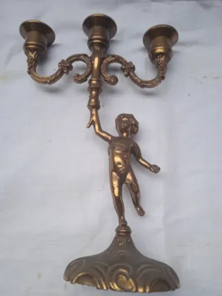 Candelieri in bronzo rinascimentali Fiorentino