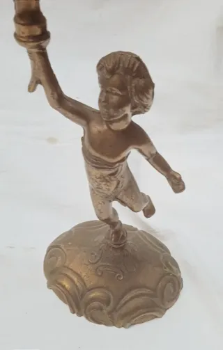 Candelieri in bronzo rinascimentali Fiorentino