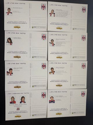 15 Cartoline Promocard Hockey Milano