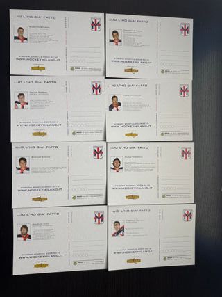 15 Cartoline Promocard Hockey Milano