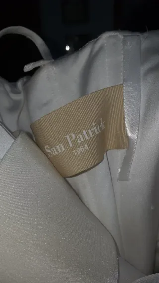 Vestido de Novia Blanco San Patrick