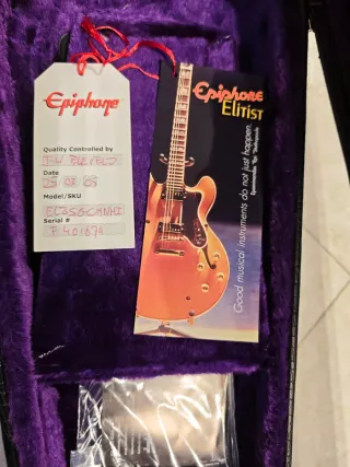 Basso elettrico Epiphone Elitist EB3