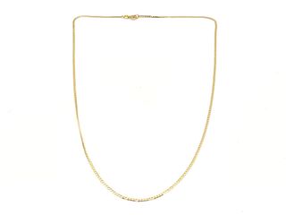 E1802487-22 Cadena Oro 18k 22cm