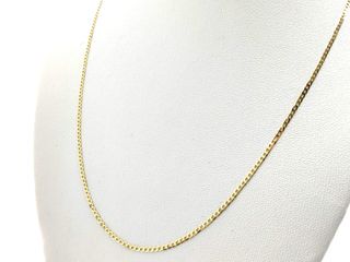 E1802487-22 Cadena Oro 18k 22cm