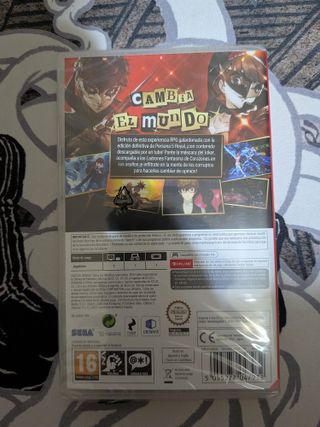 Persona 5 Royal Switch PRECINTADO