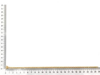 E1803073-42 Cadena Oro 18k 25cm