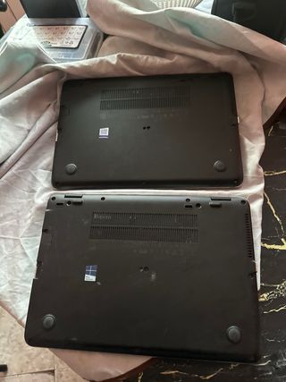 Lote 3 Portátiles HP Grises y Plateados