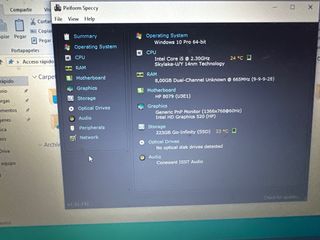 Lote 3 Portátiles HP Grises y Plateados
