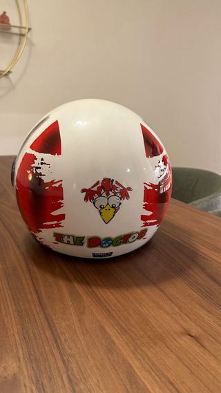 Casco moto con visera