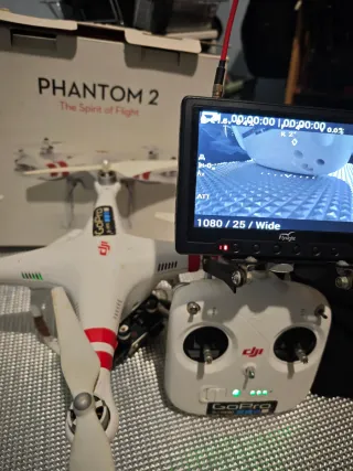 Lote Dji Phantom 2 + Gopro Hero 4 + FPV y más...