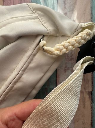 Riñonera Beige/Blanca