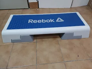 Step Reebok Azul y Blanco