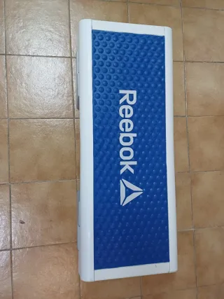 Step Reebok Azul y Blanco