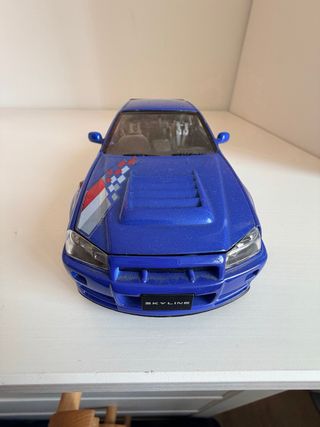 Nissan Skyline GT-R R34 1/24 Hot Works Racing