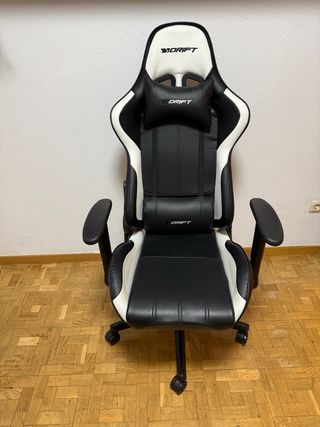 Silla Gaming DRIFT Negra y Blanca