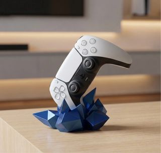 Soporte Mando PS5 Diseño Cristal Geométrico