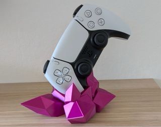 Soporte Mando PS5 Diseño Cristal Geométrico