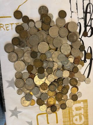 Lote de monedas antiguas