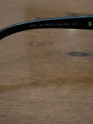 Occhiali da sole vintage Prada oversize