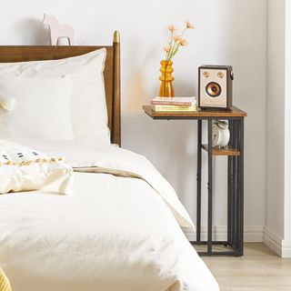 Mesa Auxiliar C Vintage Madera y Metal