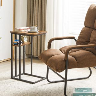 Mesa Auxiliar C Vintage Madera y Metal