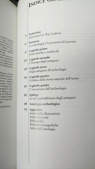 La conquista del passato alle origini dell'arch...