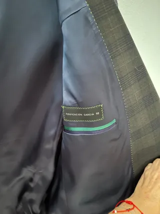 Chaqueta de traje Purificación García gris M