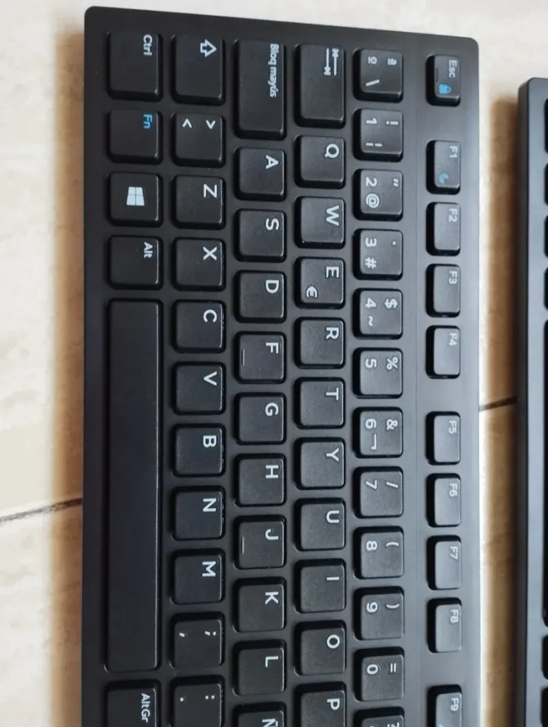 Teclados inalámbricos Dell negros afbeelding 3