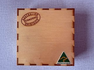 Posavasos Madera Australia Animales