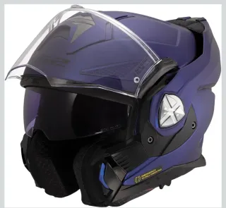 Casco Moto LS2 Modular ADVANT X Azul Marino